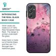 Space Doodles Glass Case for Samsung Galaxy M34 5G For Sale