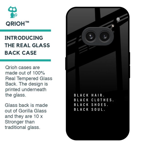 Black Soul Glass Case for Nothing Phone 2a Plus Online