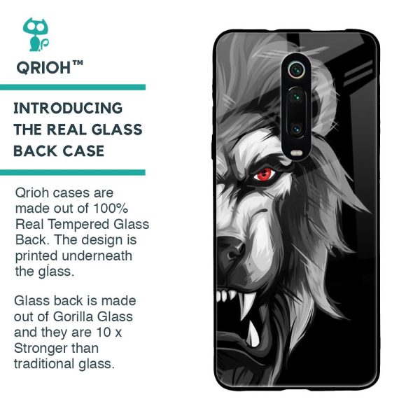 Wild Lion Glass Case for Xiaomi Redmi K20 For Discount