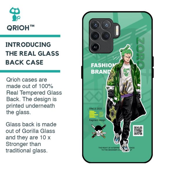 Zoro Bape Glass Case for Oppo F19 Pro Hot on Sale