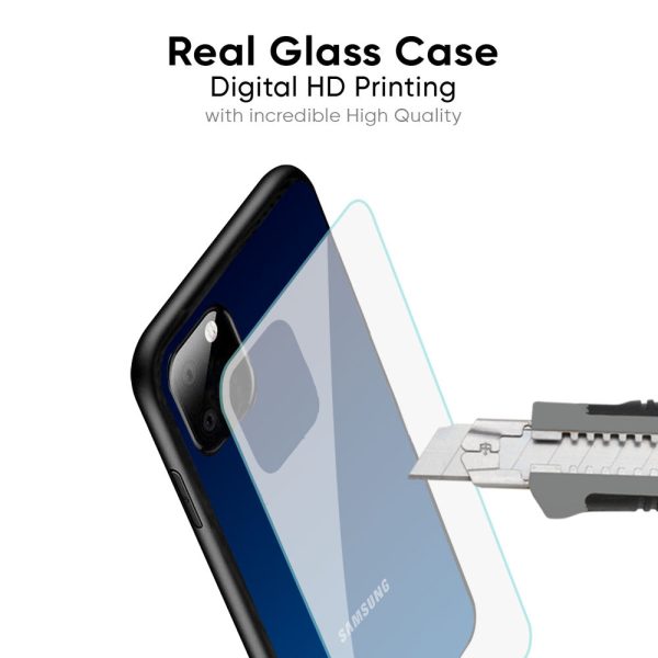 Very Blue Glass Case for Samsung Galaxy F34 5G For Discount