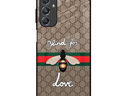 Blind For Love Glass Case for Samsung Galaxy M34 5G Fashion