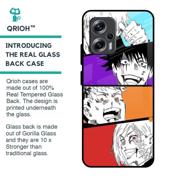 Anime Sketch Glass Case for Redmi K50i 5G Sale