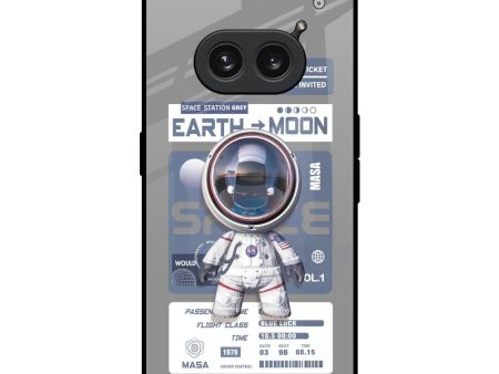 Space Flight Pass Glass Case for Nothing Phone 2a Plus For Cheap