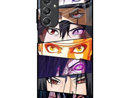 Anime Eyes Glass Case for Samsung Galaxy M34 5G on Sale