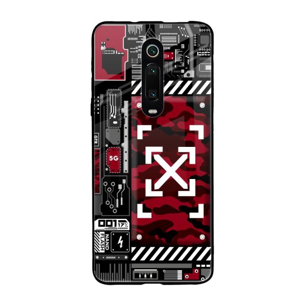 Technology Art Glass Case for Xiaomi Redmi K20 Online Sale