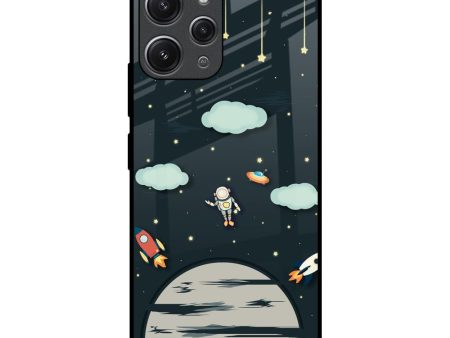 Astronaut Dream Glass Case For Redmi 12 For Discount