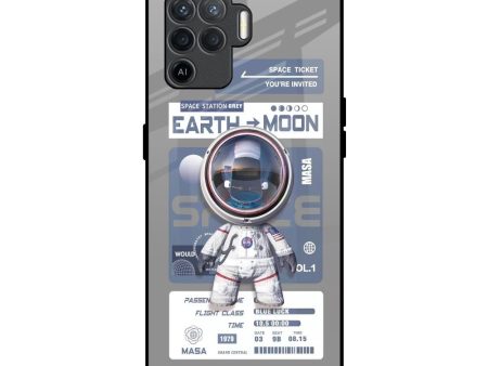 Space Flight Pass Glass Case for Oppo F19 Pro Online Hot Sale