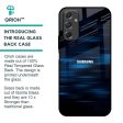 Blue Rough Abstract Glass Case for Samsung Galaxy F34 5G Discount