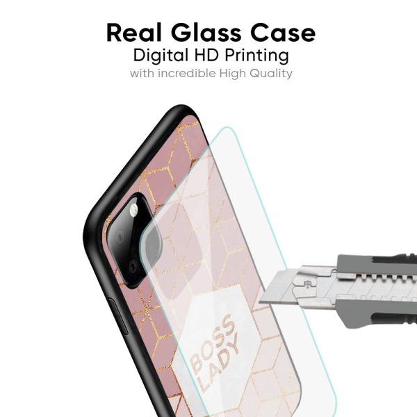 Boss Lady Glass Case for Oppo F19 Pro Cheap