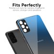 Blue Grey Ombre Glass Case for Redmi K50i 5G Online Hot Sale