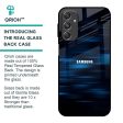 Blue Rough Abstract Glass Case for Samsung Galaxy M34 5G Online Sale