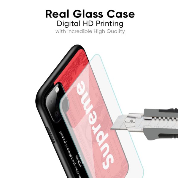 Supreme Ticket Glass Case for Oppo F19 Pro Online Hot Sale