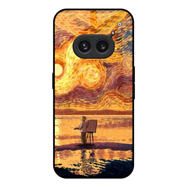 Sunset Vincent Glass Case for Nothing Phone 2a Plus For Cheap