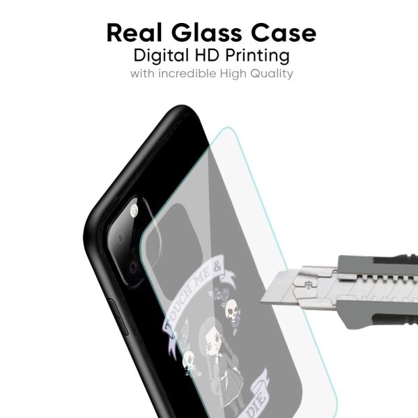 Touch Me & You Die Glass Case for Xiaomi Redmi K20 Fashion