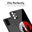 Anime Red Moon Glass Case for Oppo A96 For Sale