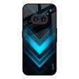 Vertical Blue Arrow Glass Case For Nothing Phone 2a 5G Online