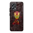 Angry Baby Super Hero Glass Case for Redmi K50i 5G Online Sale