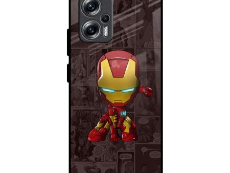 Angry Baby Super Hero Glass Case for Redmi K50i 5G Online Sale