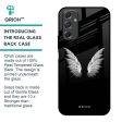 White Angel Wings Glass Case for Samsung Galaxy F34 5G Sale