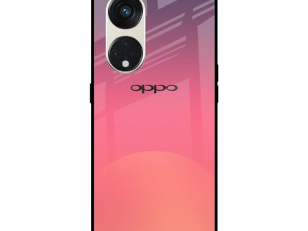 Sunset Orange Glass Case for Oppo Reno8T 5G Supply