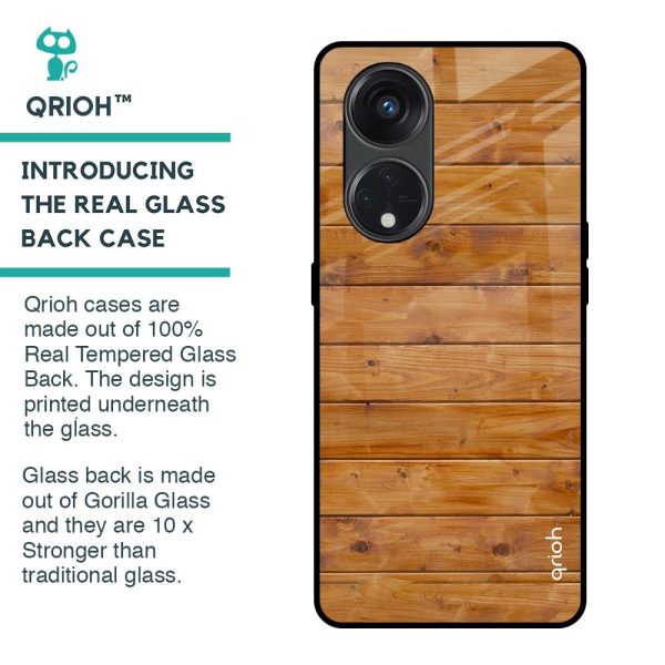 Timberwood Glass Case for Oppo Reno8T 5G Online Sale