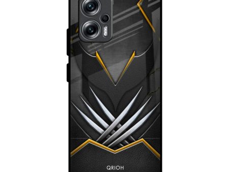 Black Warrior Glass Case for Redmi K50i 5G For Cheap