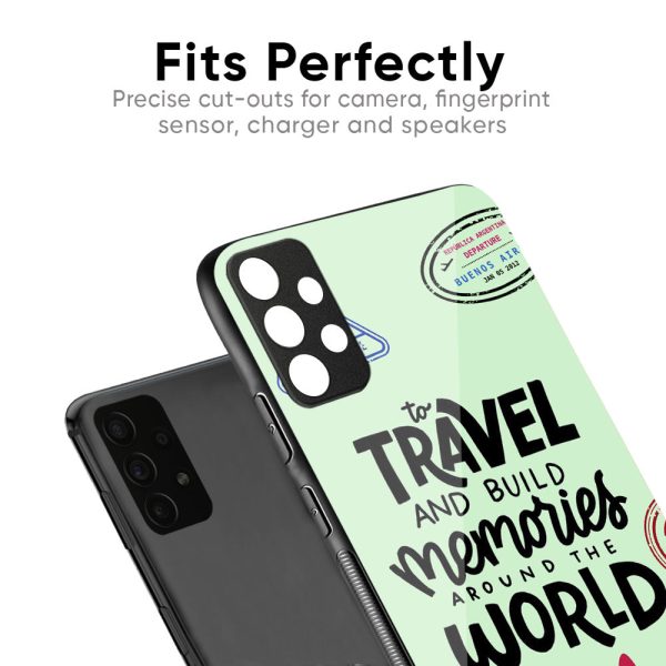 Travel Stamps Glass Case for Nothing Phone 2a 5G on Sale