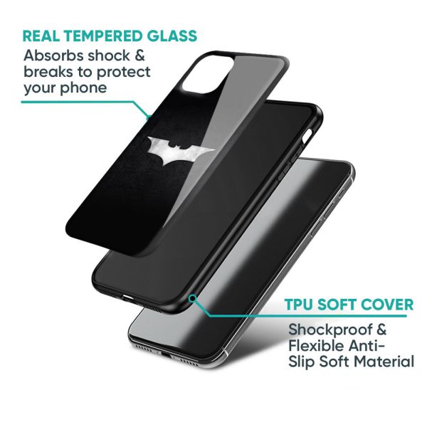 Super Hero Logo Glass Case for Realme 8 Online Sale