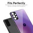 Ultraviolet Gradient Glass Case for Motorola Edge 50 Fusion 5G Online now