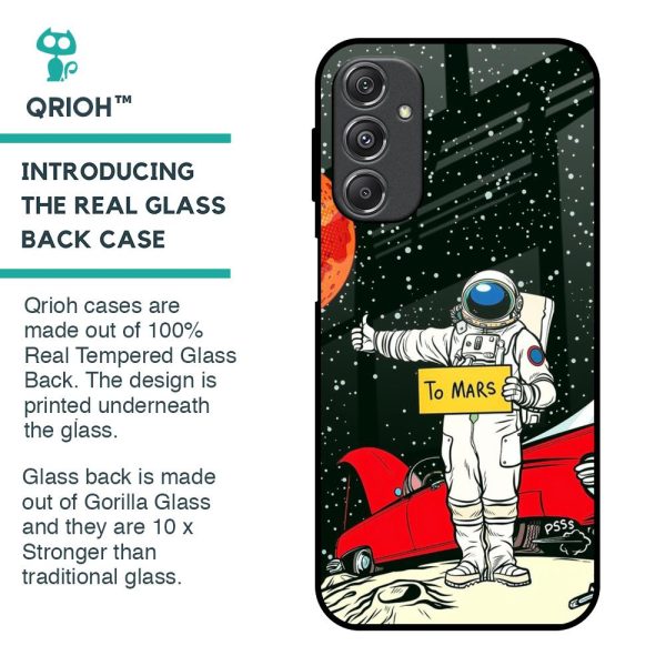 Astronaut on Mars Glass Case for Samsung Galaxy M34 5G For Cheap