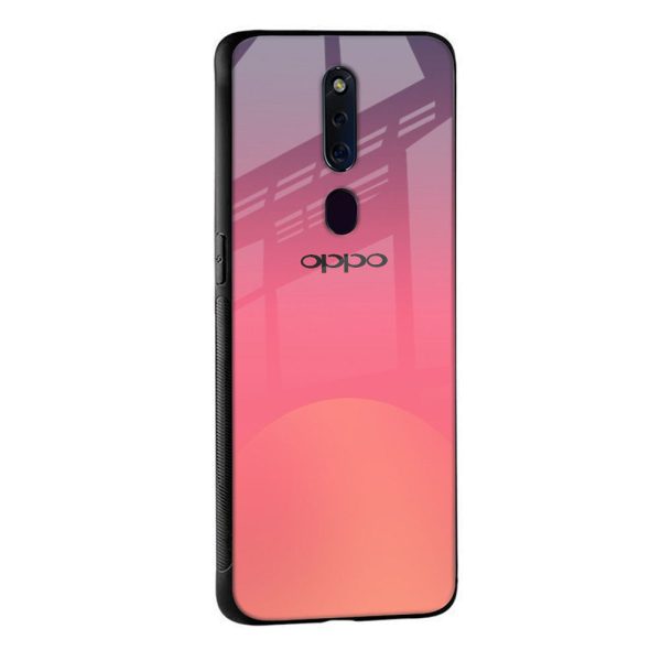 Sunset Orange Glass Case for Oppo A36 For Discount