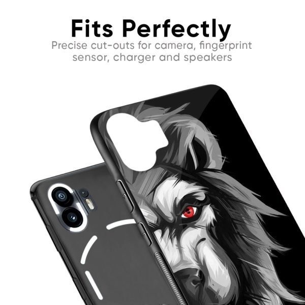 Wild Lion Glass Case for Nothing Phone 2a Plus Sale