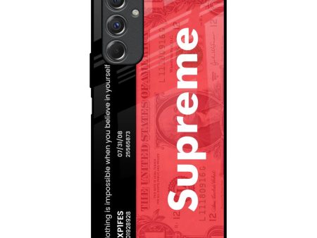 Supreme Ticket Glass Case for Samsung Galaxy F34 5G Online now