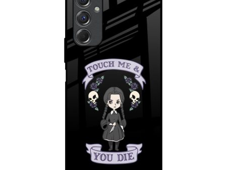 Touch Me & You Die Glass Case for Samsung Galaxy F34 5G Sale