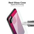 Wavy Pink Pattern Glass Case for Realme 8 Online Hot Sale