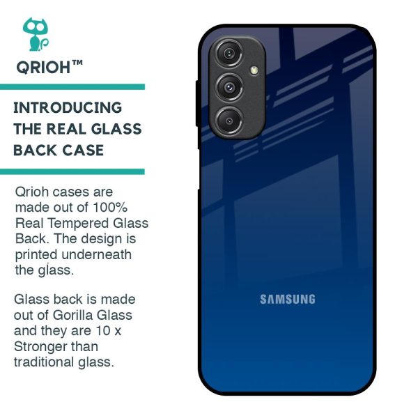 Very Blue Glass Case for Samsung Galaxy M34 5G For Sale