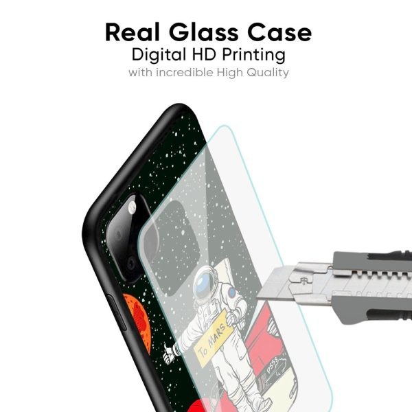 Astronaut on Mars Glass Case for Redmi 12 Online Sale