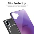 Ultraviolet Gradient Glass Case for Nothing Phone 2a Plus Hot on Sale