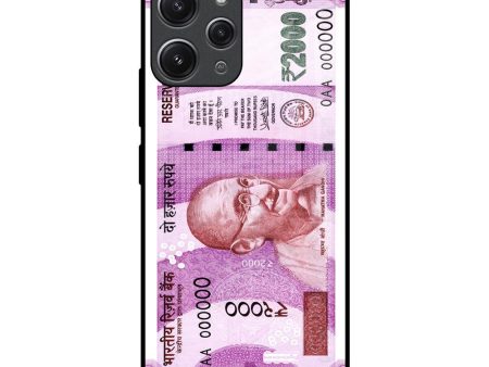 Stock Out Currency Glass Case for Redmi 12 Online now