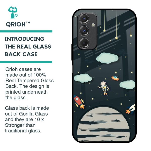 Astronaut Dream Glass Case For Samsung Galaxy F34 5G Discount