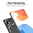 Wavy Color Pattern Glass Case for Nothing Phone 2a 5G Online