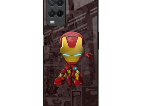 Angry Baby Super Hero Glass Case for Realme 8 Fashion