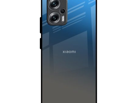 Blue Grey Ombre Glass Case for Redmi K50i 5G Online Hot Sale