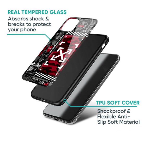 Technology Art Glass Case for Motorola Edge 50 Fusion 5G Sale