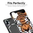 Angry Tiger Glass Case For Nothing Phone 2a Plus Cheap