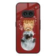 Astronaut Bear Glass Case for Nothing Phone 2a 5G Online Sale