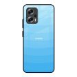 Wavy Blue Pattern Glass Case for Redmi K50i 5G Online