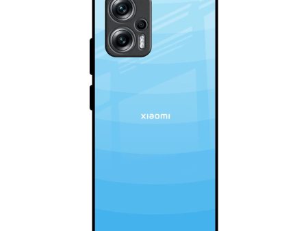 Wavy Blue Pattern Glass Case for Redmi K50i 5G Online