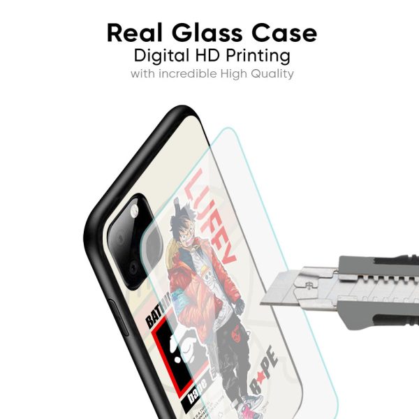 Bape Luffy Glass Case for Redmi 12 For Discount